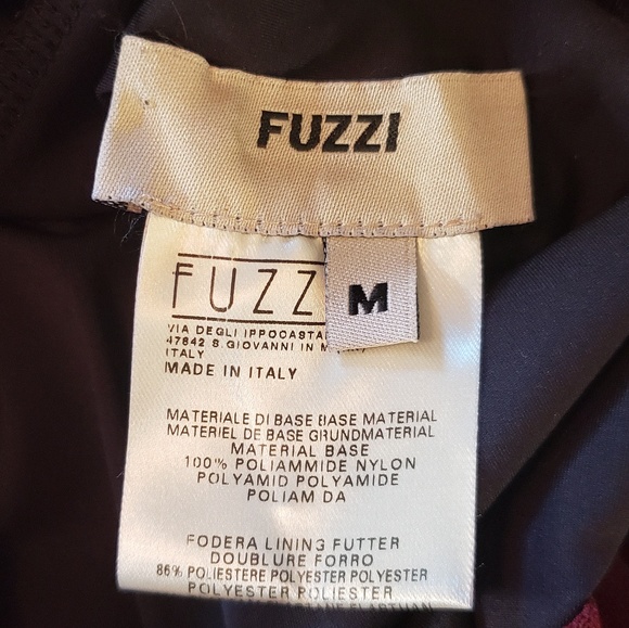 Fuzzi Italian Maxi Dress / burgandy - Picture 4 of 5